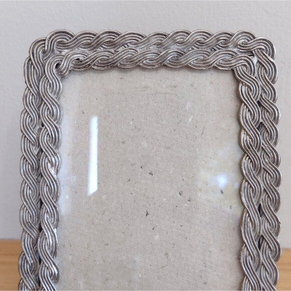 Vintage Barron Pewrr Kitten Cats Sitting Picture Frame 3.5" X 5" Photo - Picture 3 of 7